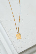 Load image into Gallery viewer, Checkered Pendant Necklace