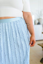 Load image into Gallery viewer, Cascading Ruffles A-Line Skirt