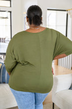 Load image into Gallery viewer, A Day Together Long Sleeve Top in Olive