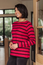 Load image into Gallery viewer, Are We There Yet? Striped Sweater