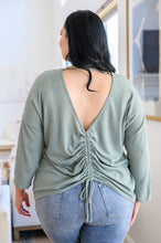 Load image into Gallery viewer, Austin Waffle Knit Basic Top In Sage