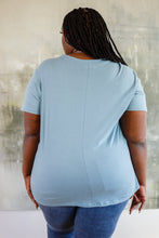 Load image into Gallery viewer, Cardinal Short Sleeve Tee in Blue Grey