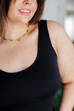 Load image into Gallery viewer, Carefree Seamless Reversible Tank in Black