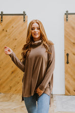 Load image into Gallery viewer, Comfort First Cowl Neck Hi-Low Long Sleeve