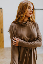 Load image into Gallery viewer, Comfort First Cowl Neck Hi-Low Long Sleeve