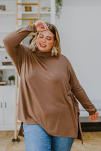 Load image into Gallery viewer, Comfort First Cowl Neck Hi-Low Long Sleeve