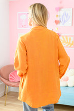 Load image into Gallery viewer, Corey Button Up Top in Tangerine