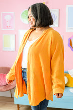 Load image into Gallery viewer, Corey Button Up Top in Tangerine