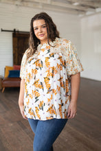 Load image into Gallery viewer, Daydreamer Mixed Floral Top