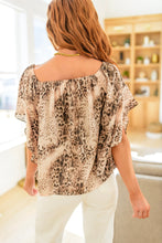 Load image into Gallery viewer, Desert Romance Animal Print Blouse