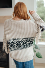 Load image into Gallery viewer, Don&#39;t Waver Fringe Detail Sweater