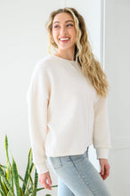 Load image into Gallery viewer, Fuzzy Cuddles Sweater in Off White