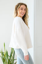 Load image into Gallery viewer, Fuzzy Cuddles Sweater in Off White