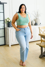 Load image into Gallery viewer, Get On My Level Cropped Cami in Mint