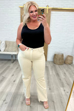 Load image into Gallery viewer, Alice High Rise Over Dyed 90&#39;s Straight Jeans in Light Khaki