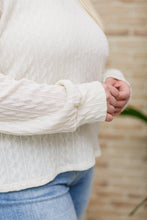 Load image into Gallery viewer, Keep Me Here Knit Sweater in Cream