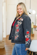 Load image into Gallery viewer, Lovely Visions Flower Embroidered Jacket