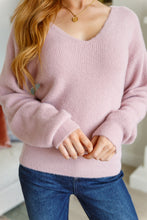 Load image into Gallery viewer, Plush Feelings V-Neck Sweater