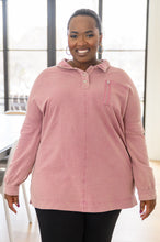 Load image into Gallery viewer, Sweet Crush Collar Pullover in Mauve