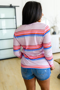 Sweet Like Candy Striped Long Sleeve