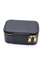 Load image into Gallery viewer, Travel Jewelry Case in Black