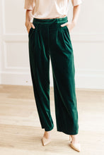 Load image into Gallery viewer, Velvet Elvis Wide Leg Velvet Pants