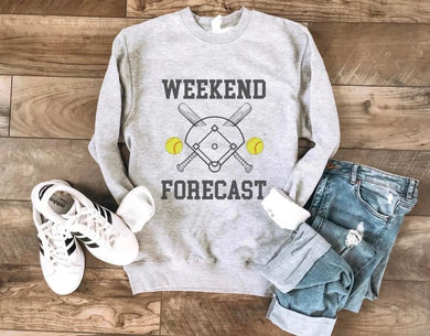Weekend Forecast Softball - Sweatshirt